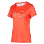 Koszulka  La Sportiva RaisingT-Shirt Women cherry tomato