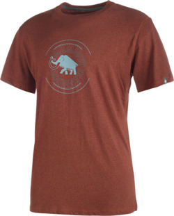 Koszulka Mammut Garantie Men maroon melange