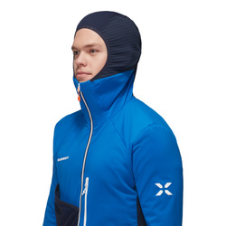 Bluza Mammut  Eiger Speed ML Hybrid Half Zip Hoodie Men azurit-night