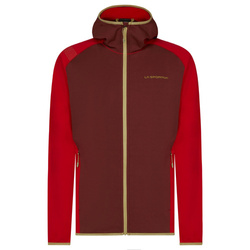 Bluza polarowa La Sportiva Gemini HoodyJKT Men spice-tango red