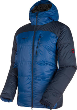Kurtka puchowa Mammut Ambler Hooded Men ultramarine-marine