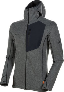 Bluza polarowa Mammut Aconcagua Light Hooded Men black