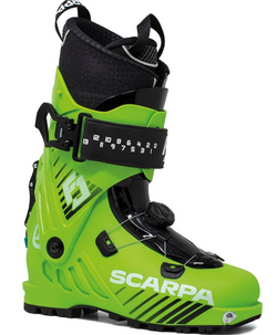 buty skiturowe dziecięce Scarpa F1 JUNIOR green lime 