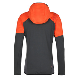 Bluza polarowa La Sportiva Session Tech Hoody Women carbon-cherry tomato