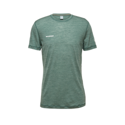 Koszulka Mammut Tree Wool FL T-Shirt Men dark jade melange