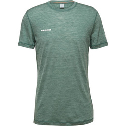 Koszulka Mammut Tree Wool FL T-Shirt Men dark jade melange