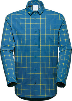 Koszula Mammut Mountain Longsleeve Shirt Men deep ice-highlime