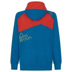 Bluza bawełniana La Sportiva Chilam  Hoody JKT Men space blue-saffron