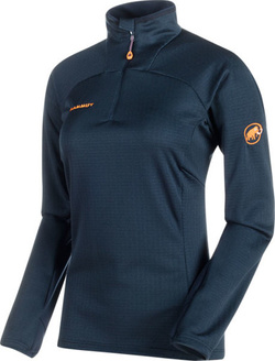 Bluza Mammut  Moench Advanced ML Half Zip Longsleeve Women night