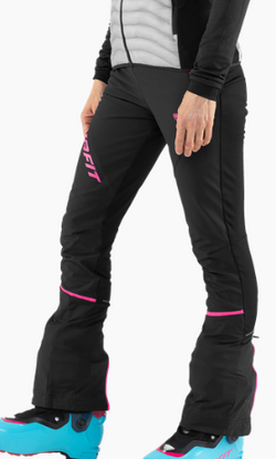 spodnie skiturowe damskie Dynafit Speed ​​Dynastretch Pants 08-71593-0913 black out pink glo