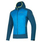 Kurtka La Sportiva Kap Hybrid Hoody Men electric blue-storm blue