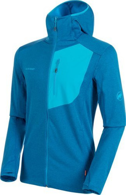 Bluza polarowa Mammut Aconcagua Light Hooded Men gentian