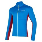 Bluza polarowa La Sportiva Chill JKT Men electric blue-sangria