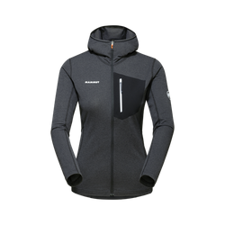 Bluza polarowa Mammut Aenergy Light ML Hooded Women black-phantom