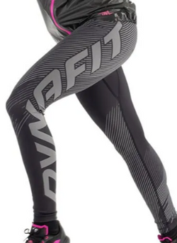legginsy damskie DYNAFIT ULTRA GRAPHIC LONG TIGHTS 08-71441-0911 black out