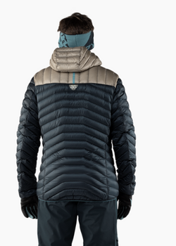 Kurtka Puchowa męska Dynafit RIDGE ULTRALIGHT DOWN JKT M 08-71868-5261 rock khaki