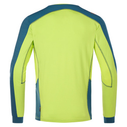 Bluza La Sportiva Beyond Long Sleeve Men lime storm blue-maui