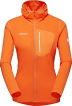 Bluza polarowa Mammut Aenergy Light ML Hooded Women tangerine