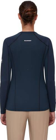 Koszulka Mammut Sertig Longsleeve Women marine-black