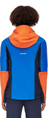 Kurtka softshell Mammut Eisfeld SO Hybrid Hooded Men azurit-night