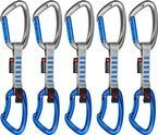 Mammut 5er Pack Crag Indicator Express Sets Straight Gate/Bent silver-ultramarine 10cm