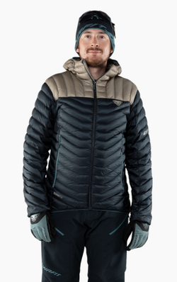 Kurtka Puchowa męska Dynafit RIDGE ULTRALIGHT DOWN JKT M 08-71868-5261 rock khaki