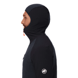 Bluza polarowa Mammut  Eiswand Advanced ML Hooded Men black