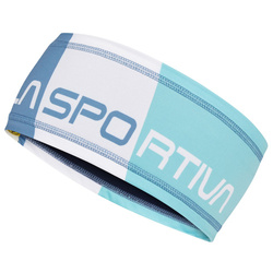 Opaska La Sportiva Diagonal Headband atlantic-white
