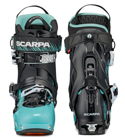 buty skiturowe damskie Scarpa GEA - aqua/black