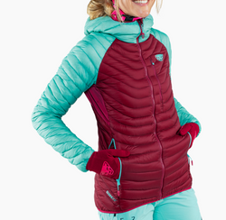 kurtka damska Dynafit Radical Down RDS Hooded JKT 08-70915-8051 marine blue/6210