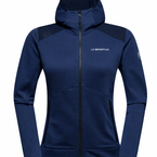 bluza damska La Sportiva Lucendro Thermal Hoody- night sky/chalk