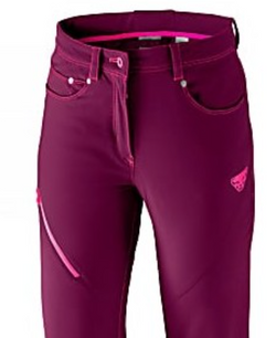 spodnie skitourowe damskie Dynaft Speed Jeans 08-71241-8211 beet red