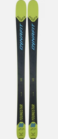 narty skiturowe dziecięce Dynafit Youngstar Touring Ski 08-48942-2010 lambo green/black