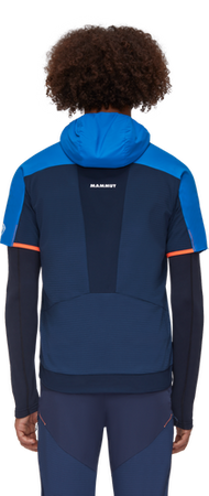 Kamizelka Mammut Aenergy  IN Hybrid Hooded Vest Men ice-marine