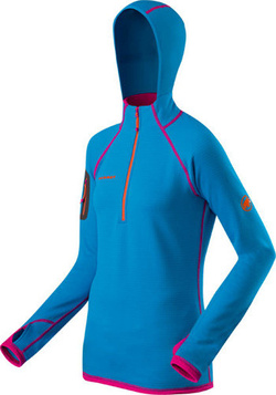 Bluza polarowa Mammut Eiger Extreme Schneefeld Pull Women cyan