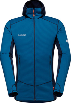 Bluza polarowa Mammut  Taiss Light  ML Hooded  Men deep ice