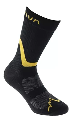 Skarpety  La Sportiva  Hikking Socks  black-yellow