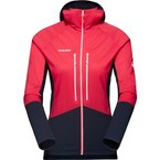 Bluza polarowa Mammut  Eiger Nordwand ML Hybrid  Hooded Jacket Women azalea-night