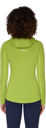 Bluza polarowa Mammut Aenergy Light ML Hooded Women highlime-granit