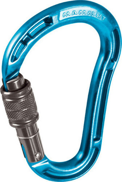 Karabinek Mammut Bionic HMS screw gate aqua