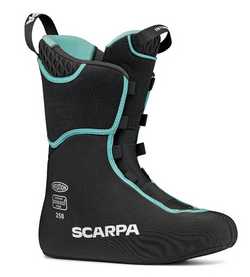 buty skiturowe damskie Scarpa GEA - aqua/black