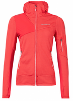 bluza techniczna damska La Sportiva Lucendro Thermal Hoody- hibiscus