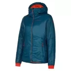 Kurtka La Sportiva Alpine Guide Primaloft Hoody JKT Women storm blue-cherry tomato