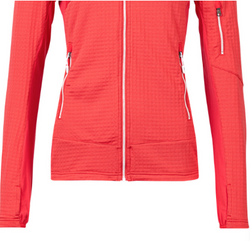 bluza techniczna damska La Sportiva Lucendro Thermal Hoody- hibiscus