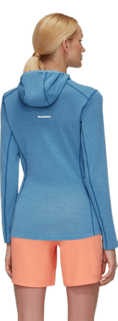 Bluza polarowa Mammut Aenergy Light ML Hooded Women cool blue-deep ice