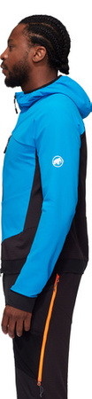 Kurtka Mammut Aenergy SO Hybrid Hooded Jacket Men glacier blue-black
