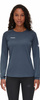 Koszulka Mammut Aegility Longsleeve Women marine melange-white