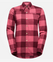 bluza damska La Sportiva Rambler Flannel Shirt w- redwood/rosebay
