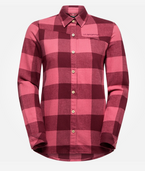 bluza damska La Sportiva Rambler Flannel Shirt w- redwood/rosebay