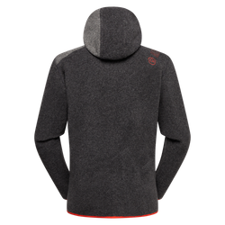 Bluza polarowa La Sportiva Agon Hoody JKT Men carbon-cherry tomato